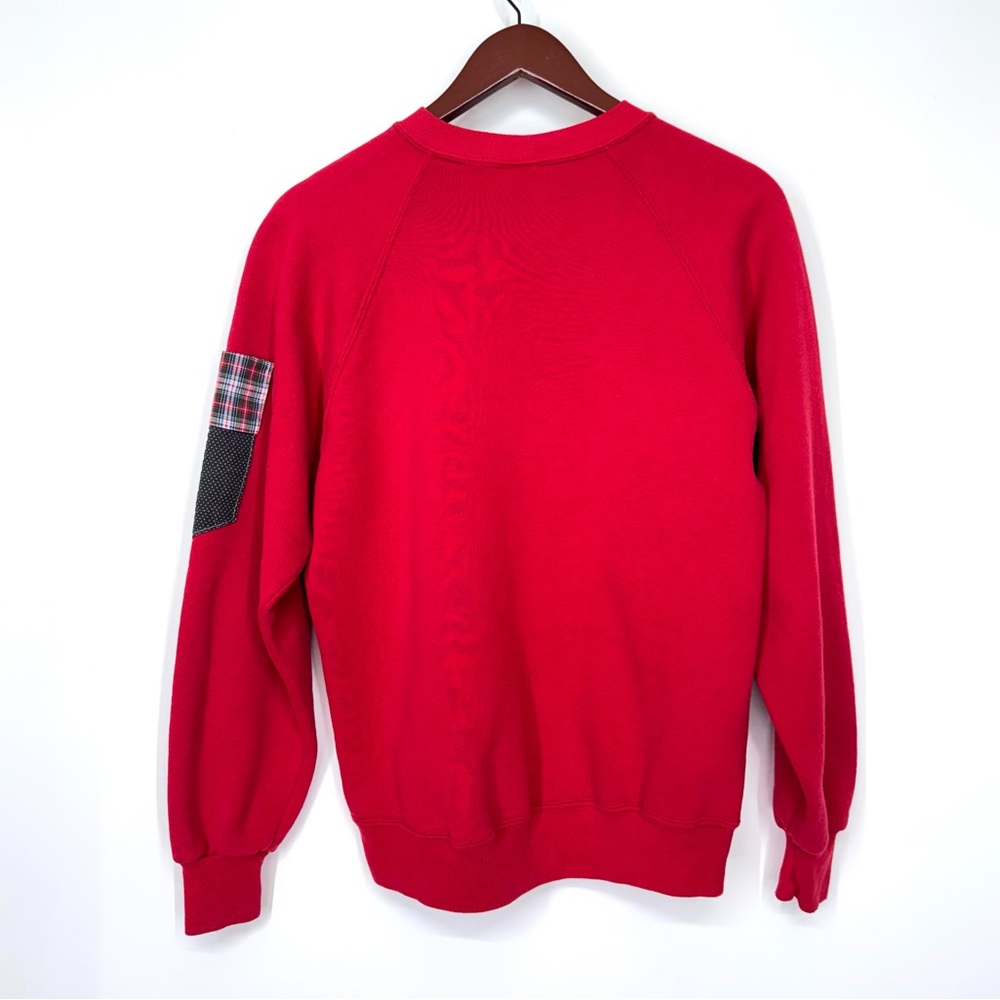 Vintage Jerzees Mixed Patchwork Embroidered Cat S… - image 7